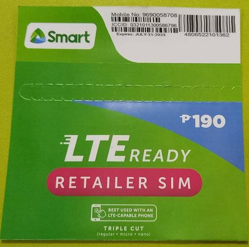 SMART Retailer Sim Cards