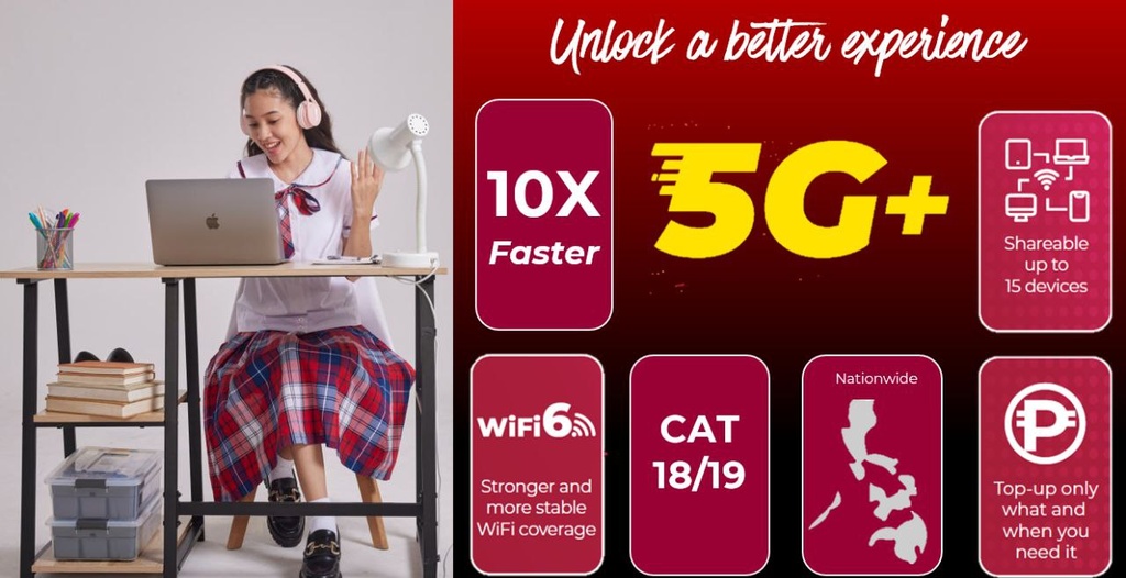 PLDT Home Wifi 5G Cat6