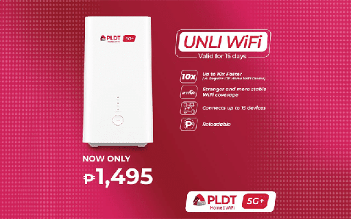PLDT Home Wifi 5G Cat6
